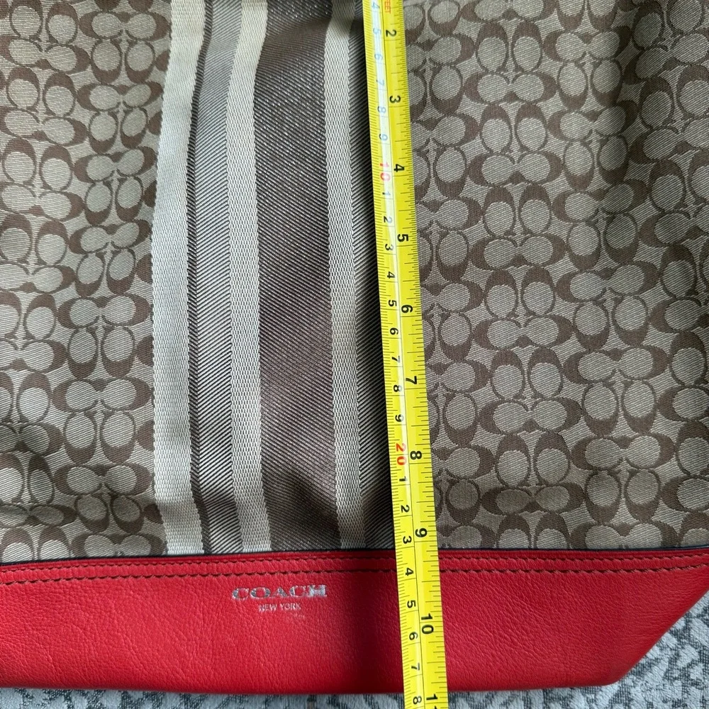 Coach Legacy Signature Stripe Bag